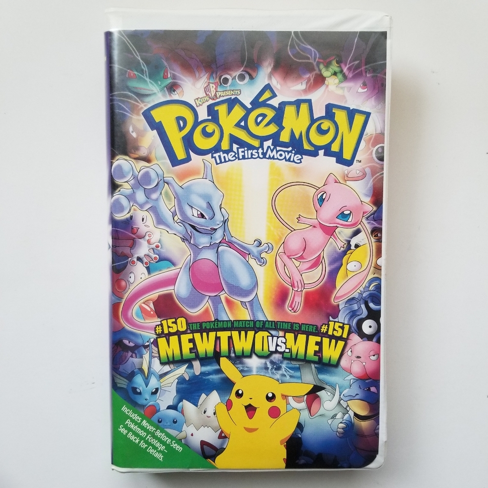 Pokémon The First Movie🎥🎬 VHS📼